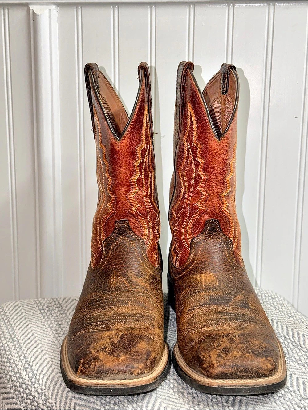 Ariat Western Leather Boots US 8D Men’s
Broad Square Toe